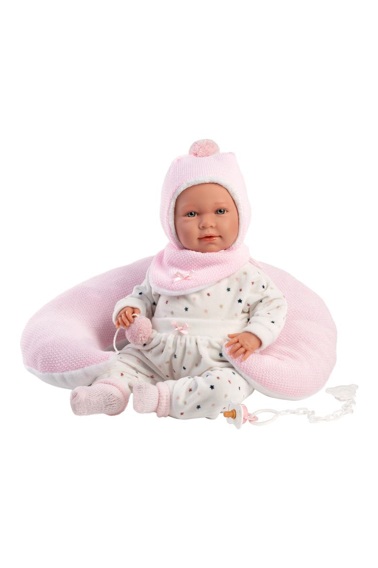 Anastasia 16.5-Inch Crying Articulated Baby Doll, Main, color, MULTI