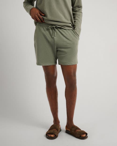 Onia Slub Terry Short 6" In Green