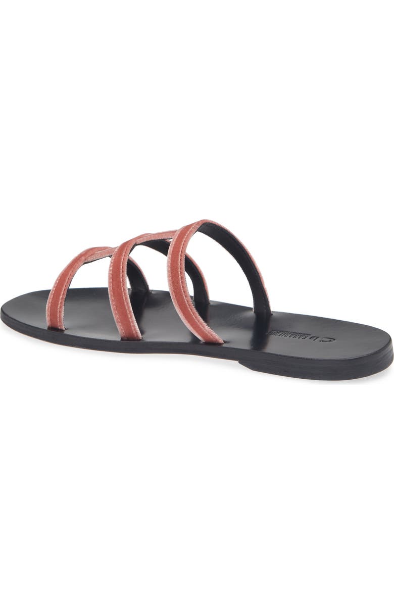 La Canadienne Getaway Cage Slide Sandal, Alternate, color, Rose