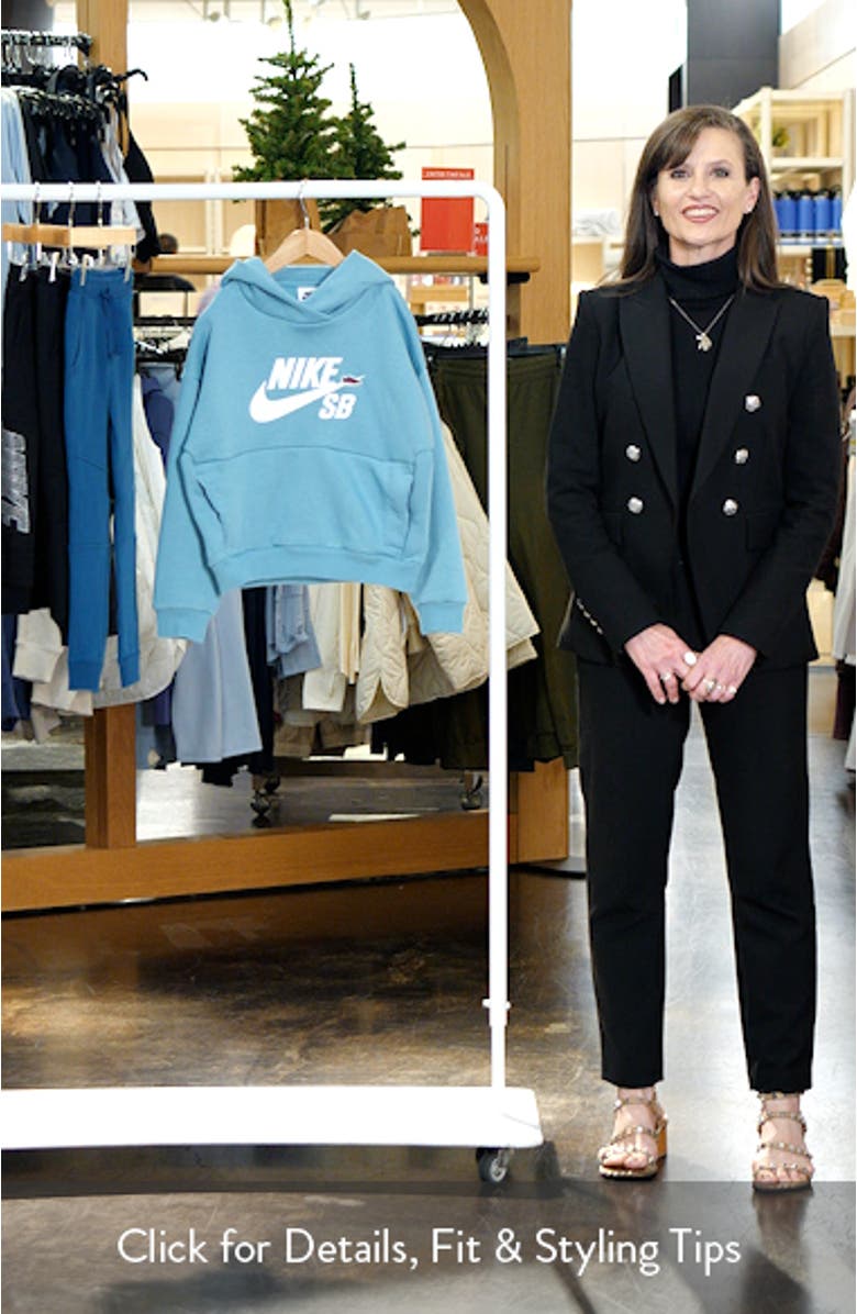 Kids' SB Icon Easy-On Oversize Fleece Hoodie, sales video thumbnail