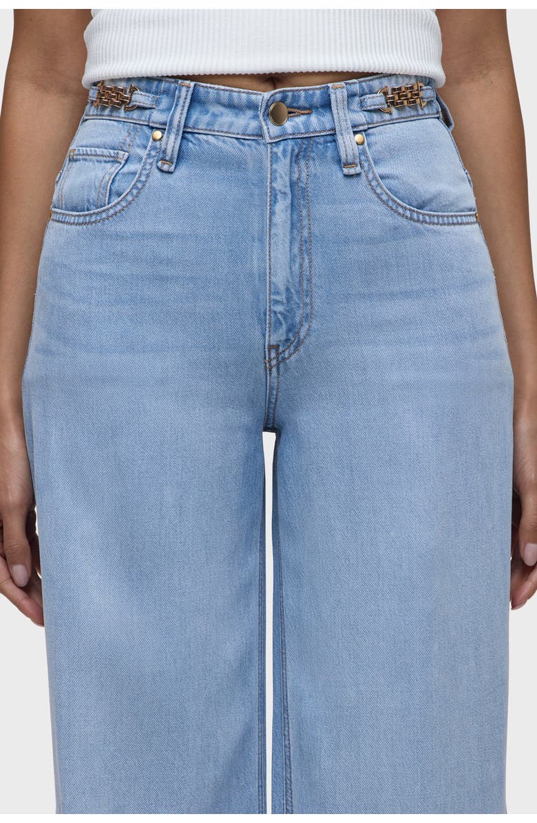 Hudson Jeans James Accent Hardware Wide Leg, Alternate, color, One Wish