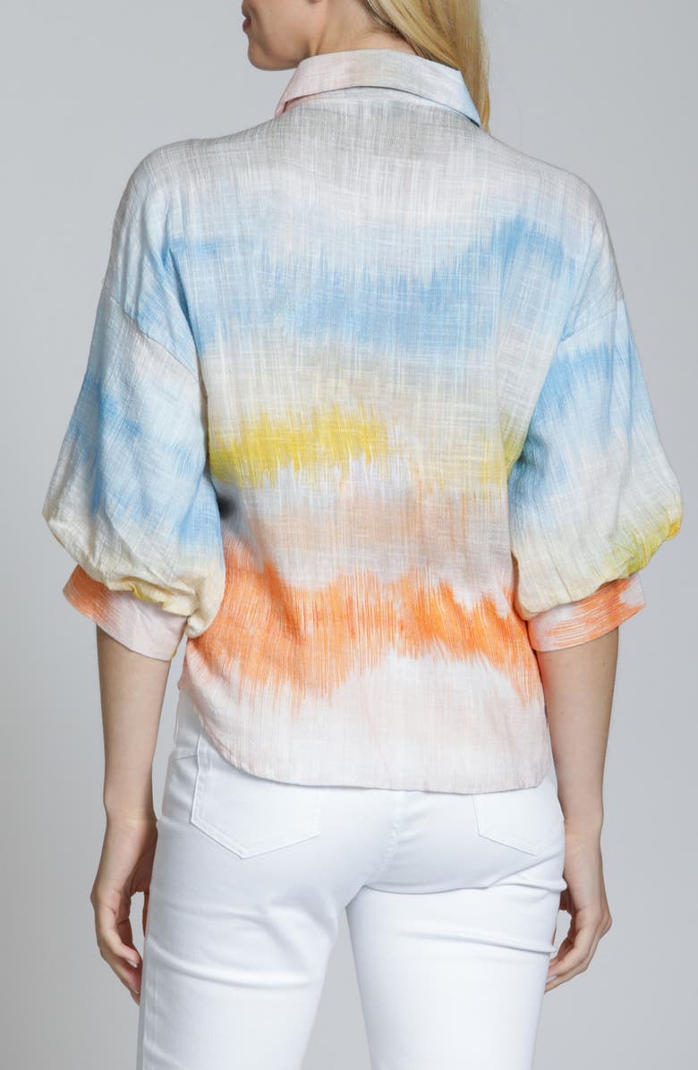 APNY Blouson Sleeve Button-Up Shirt, Alternate, color,