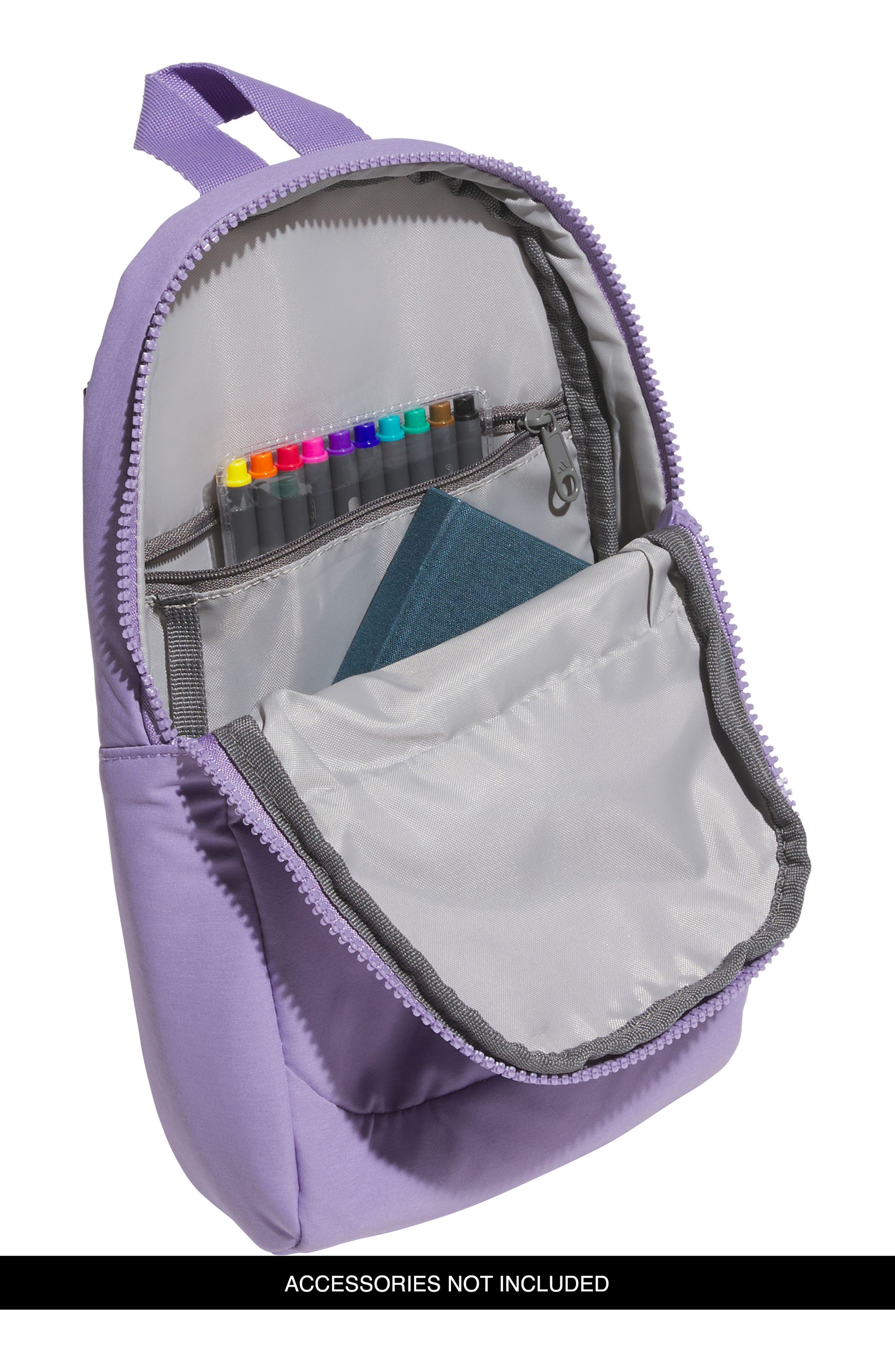 adidas Essentials 3 Sling Crossbody Bag, Alternate, color, Magic Mauve Purple/ Rose Gold