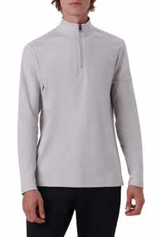 Bugatchi Quarter Zip Knit Pullover