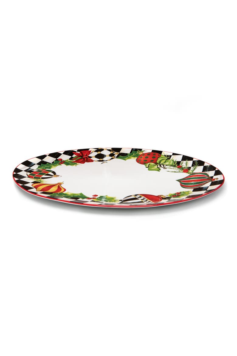 Deck the Halls Serving Platter, Main, color, MULTI