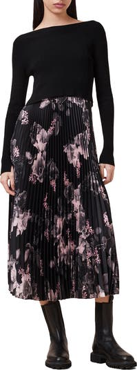 Hera Crop Sweater & Midi Slipdress Set
