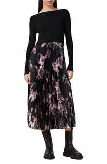 AllSaints Hera Crop Sweater & Midi Slipdress Set