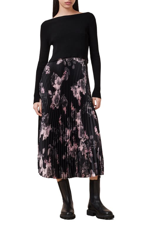 Allsaints Hera Crop Sweater & Midi Slipdress Set