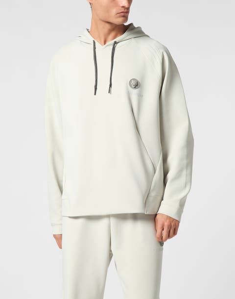 Technical Oversize Hoodie Sweatshirt Ls Men
