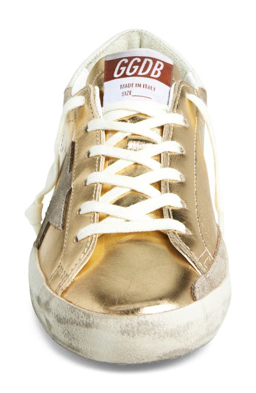 Golden Goose Super-star Metallic Low Top Sneaker In Multi