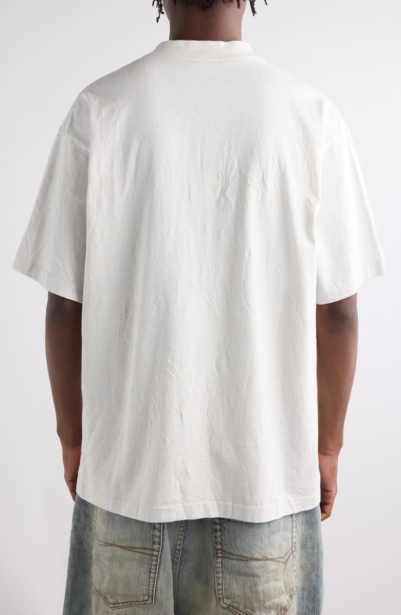 Balenciaga Cotton Jersey Logo Graphic T-Shirt, Alternate, color,