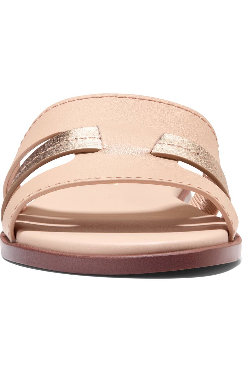 Cole Haan Flynn Fisherman Slide Sandal, Alternate, color, Ch Porcelain/ Rose Gold Talca