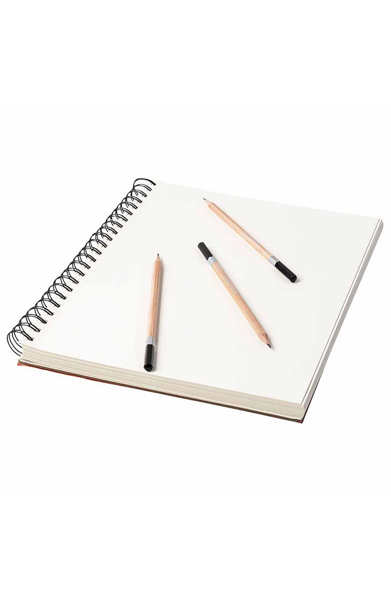 Brea Reese Sketch Paper Pad Spiralbound 80 Sheets 9X12" 60 Lb, Alternate, color, Multicolored