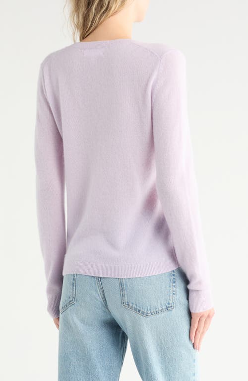 Nordstrom V-neck Cashmere Sweater In Purple
