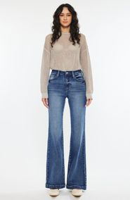 KanCan Avonlea Essentials High Rise Wide Leg Flare Jeans