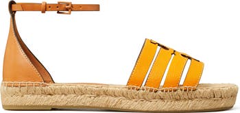 Ines Ankle Strap Espadrille Platform Sandal