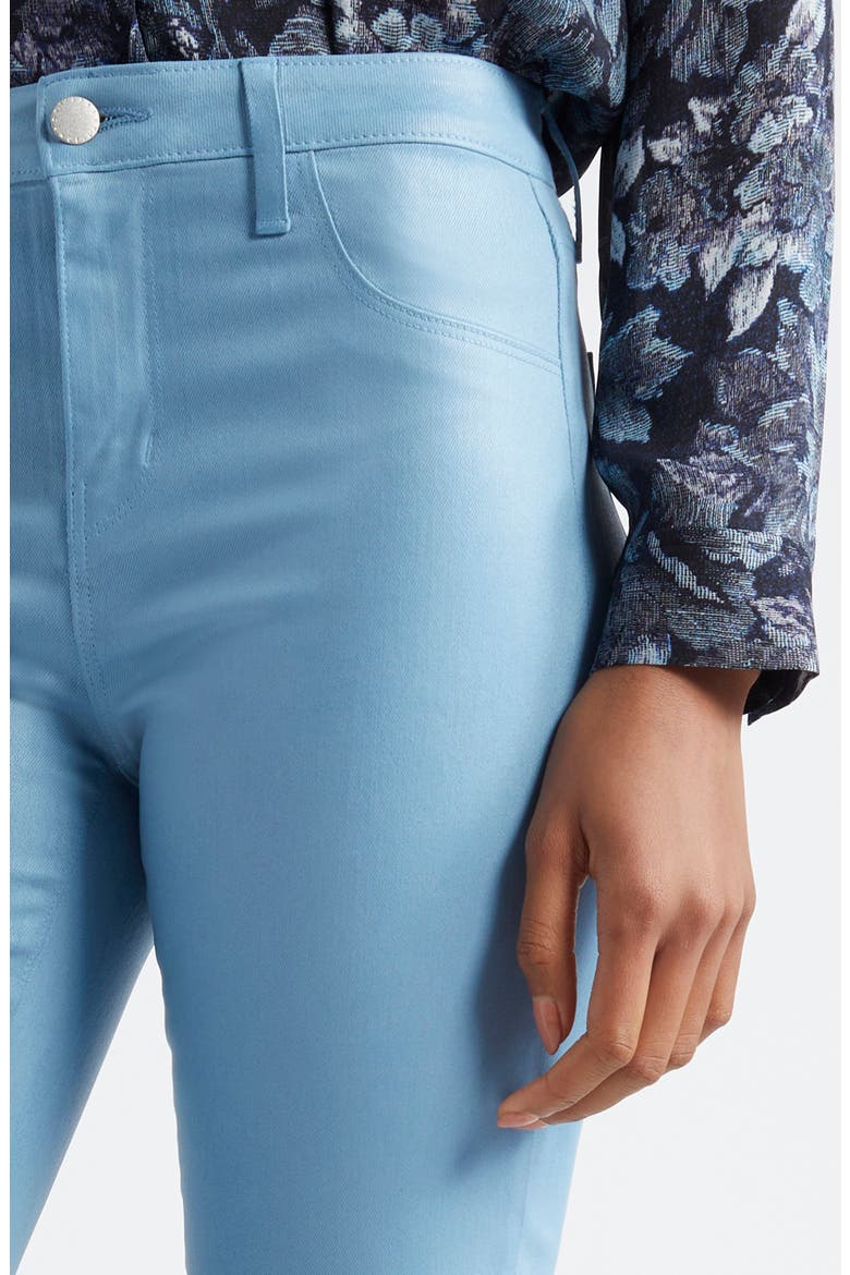 Selma High Waist Baby Boot Jeans, Alternate, color, BLUE MIST