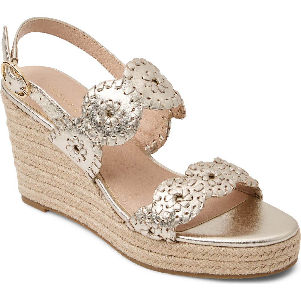 Jack Rogers Laurin Platform Wedge Sandal In Multi