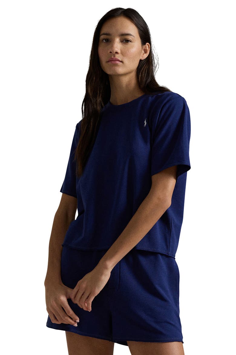 Short Pajamas, Alternate, color, NAVY