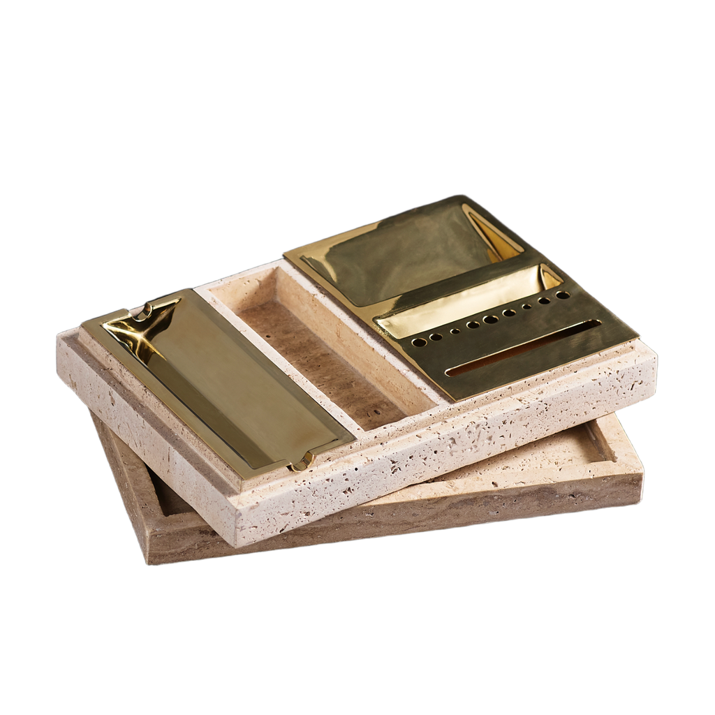 The Collective Home Travette Party Tray In Sand