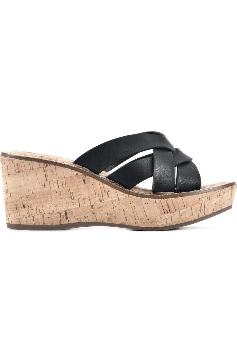 White Mountain Footwear WHITE MOUNTAIN Samwell Platform Wedge Sandal, Alternate, color,