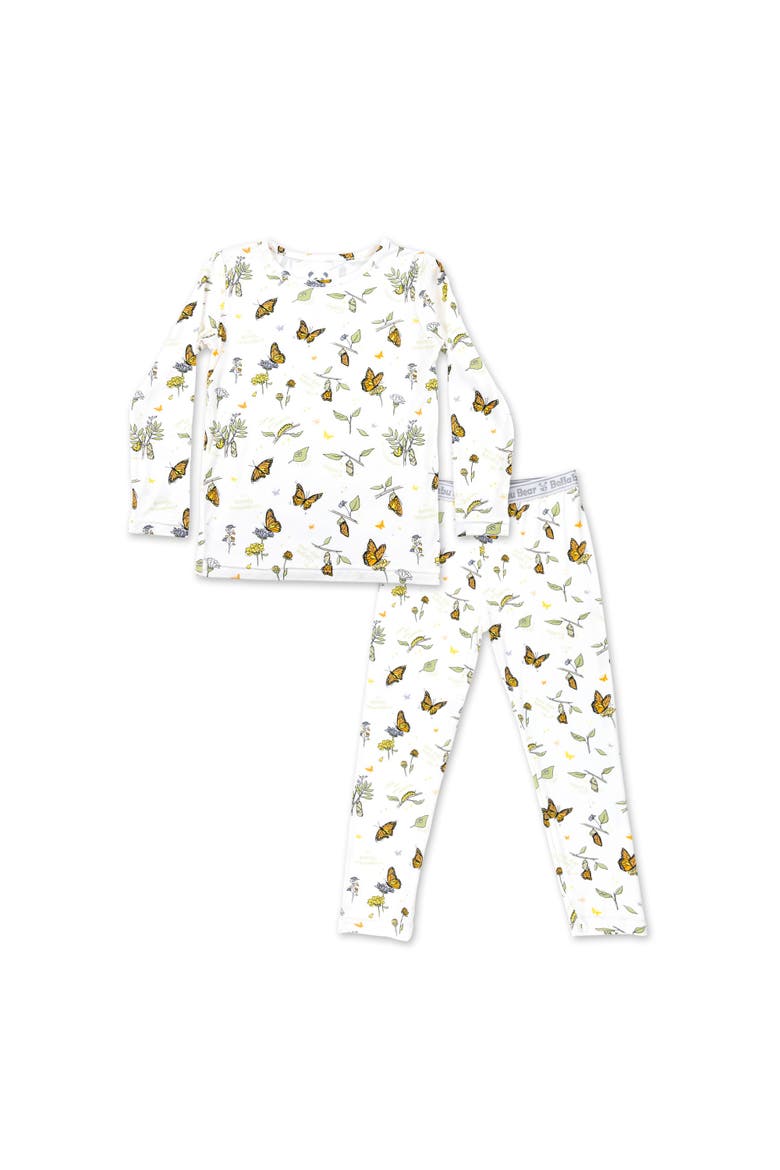 Kids' Monarch Butterfly Set of 2 Piece Pajamas, Main, color, Monarch Butterfly