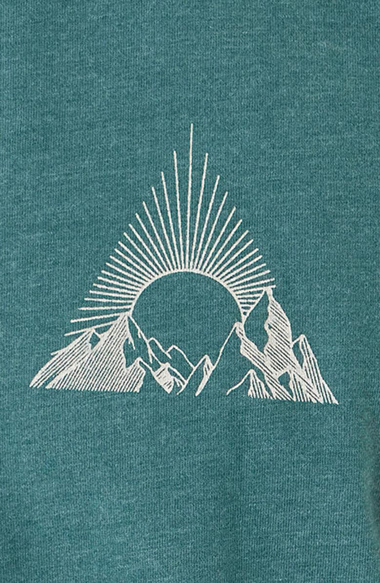 Threads 4 Thought Triangular Sunrise Soft Wash Organic Cotton Graphic T-Shirt, Alternate, color, 