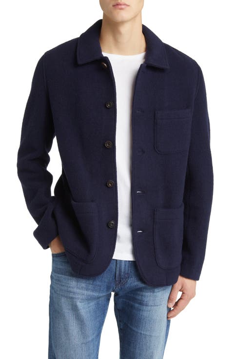 Felted Wool Bland Chore Coat