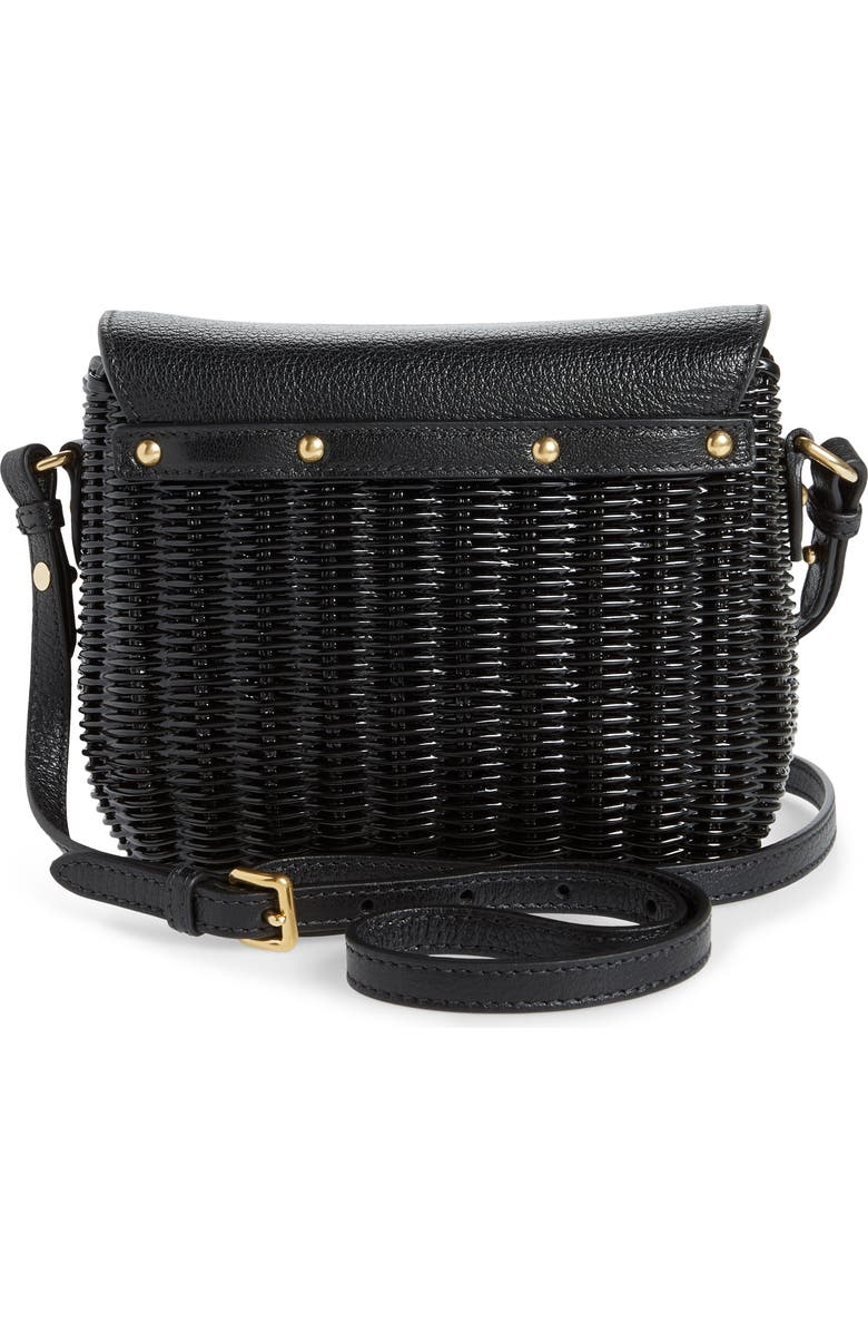 Miu Miu Midollino Woven Wicker Bag, Alternate, color,