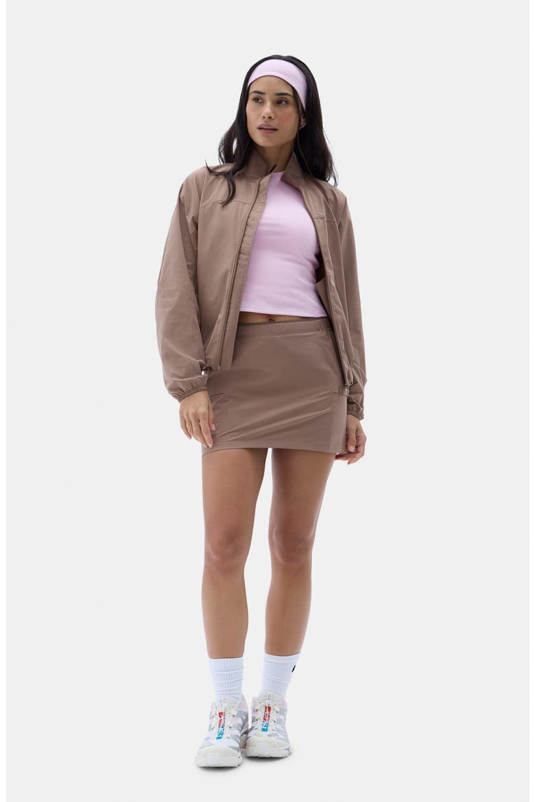 Gwen Packable Jacket, Alternate, color, SUEDE