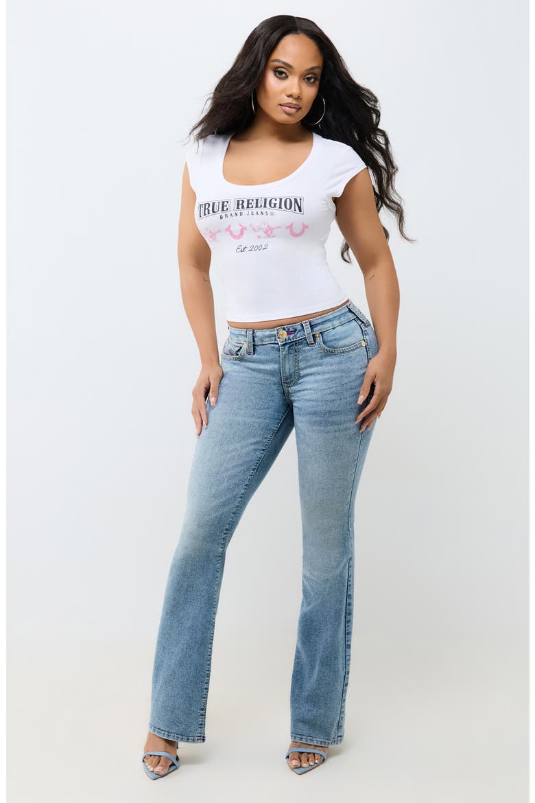 Becca Mid Rise Bootcut Jeans, Alternate, color, LIGHT BUCKING WASH
