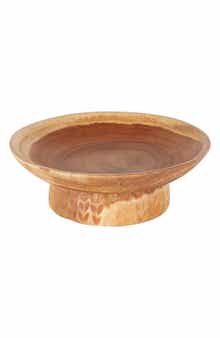 Engraved Wooden Decorative Bowl