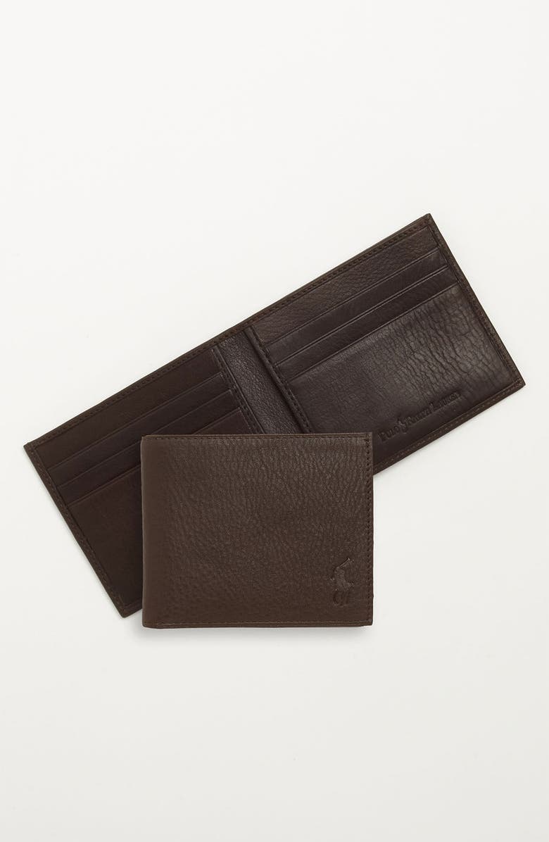 Polo Ralph Lauren Bifold Leather Wallet, Alternate, color, 