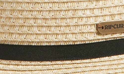 Rip Curl Classic Surf Straw Panama Hat In Natural