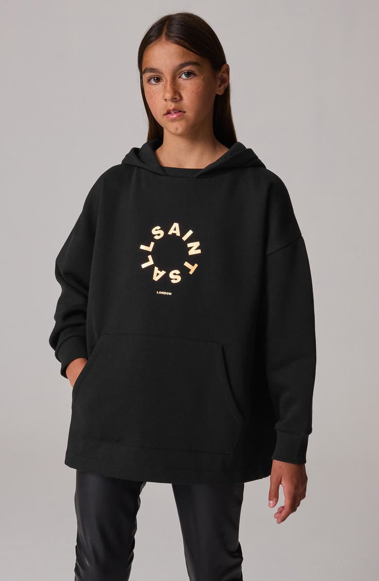 smALLSAINTS by ALLSAINTS Kids' Logo Hoodie, Alternate, color,