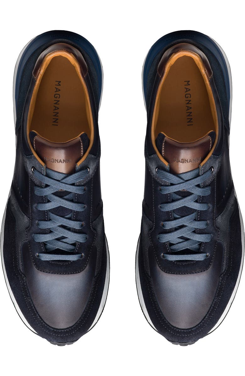 Magnanni Sona II Sneaker, Alternate, color, Navy