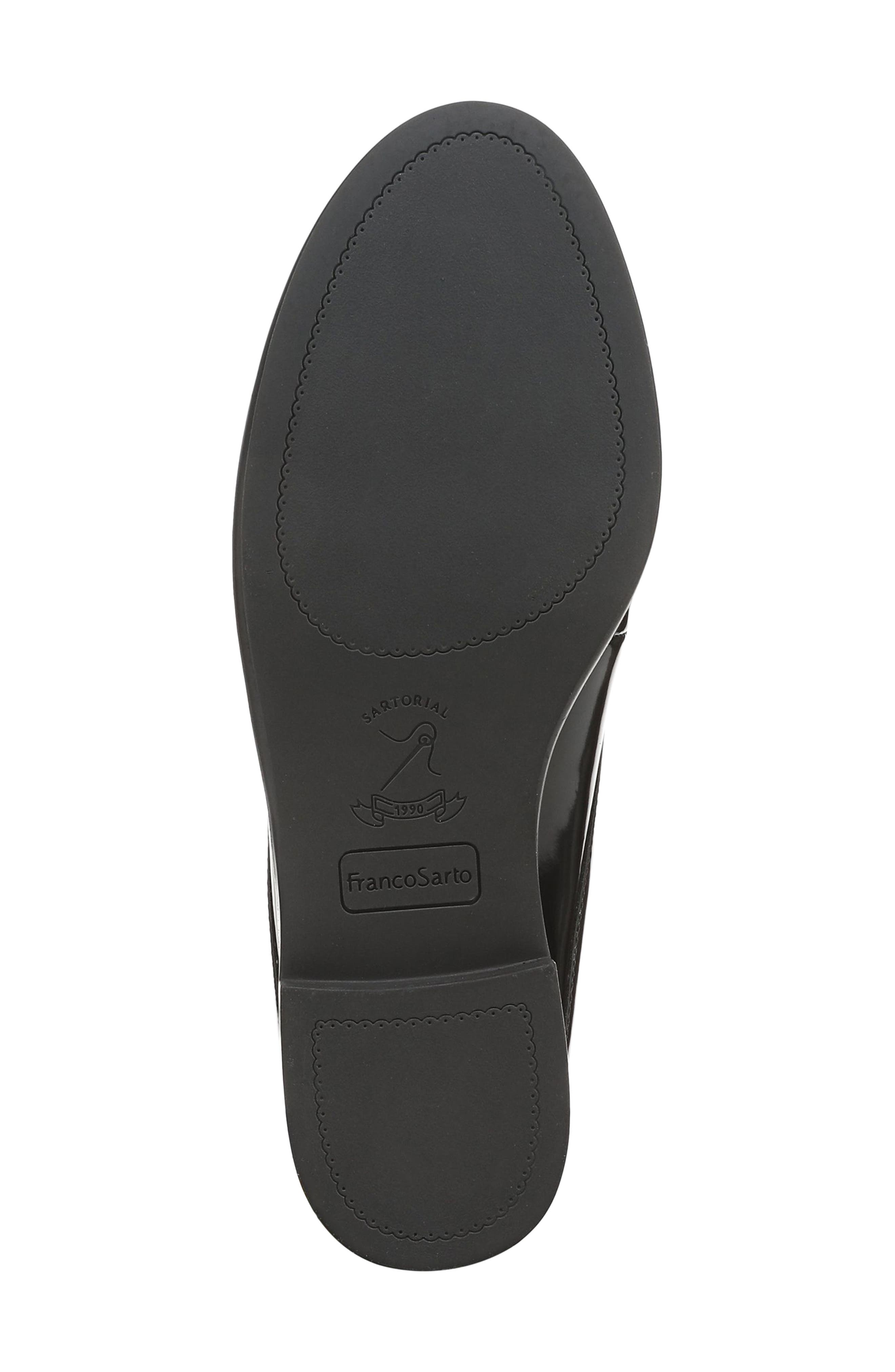 Callen Tassel Loafer Mule, Alternate, color, BLACK