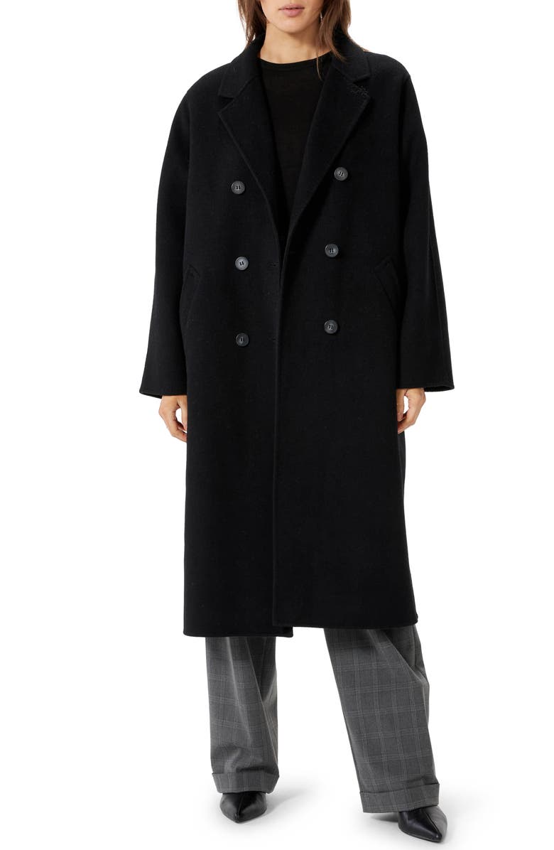 Sophie Rue Collette Wool Wrap Coat, Main, color,