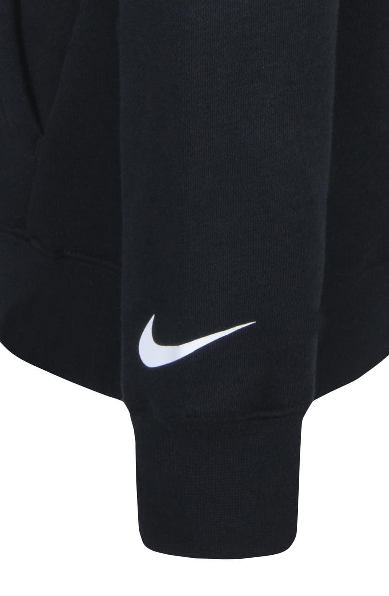 3 Brand Kids' Logo Fleece Hoodie, Alternate, color, 