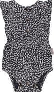 L'ovedbaby Ruffle Organic Cotton Gauze Romper