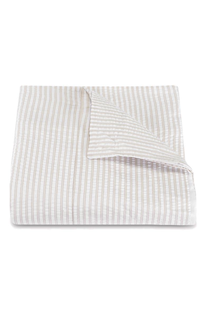 Matouk Matteo Duvet Cover, Main, color, Natural