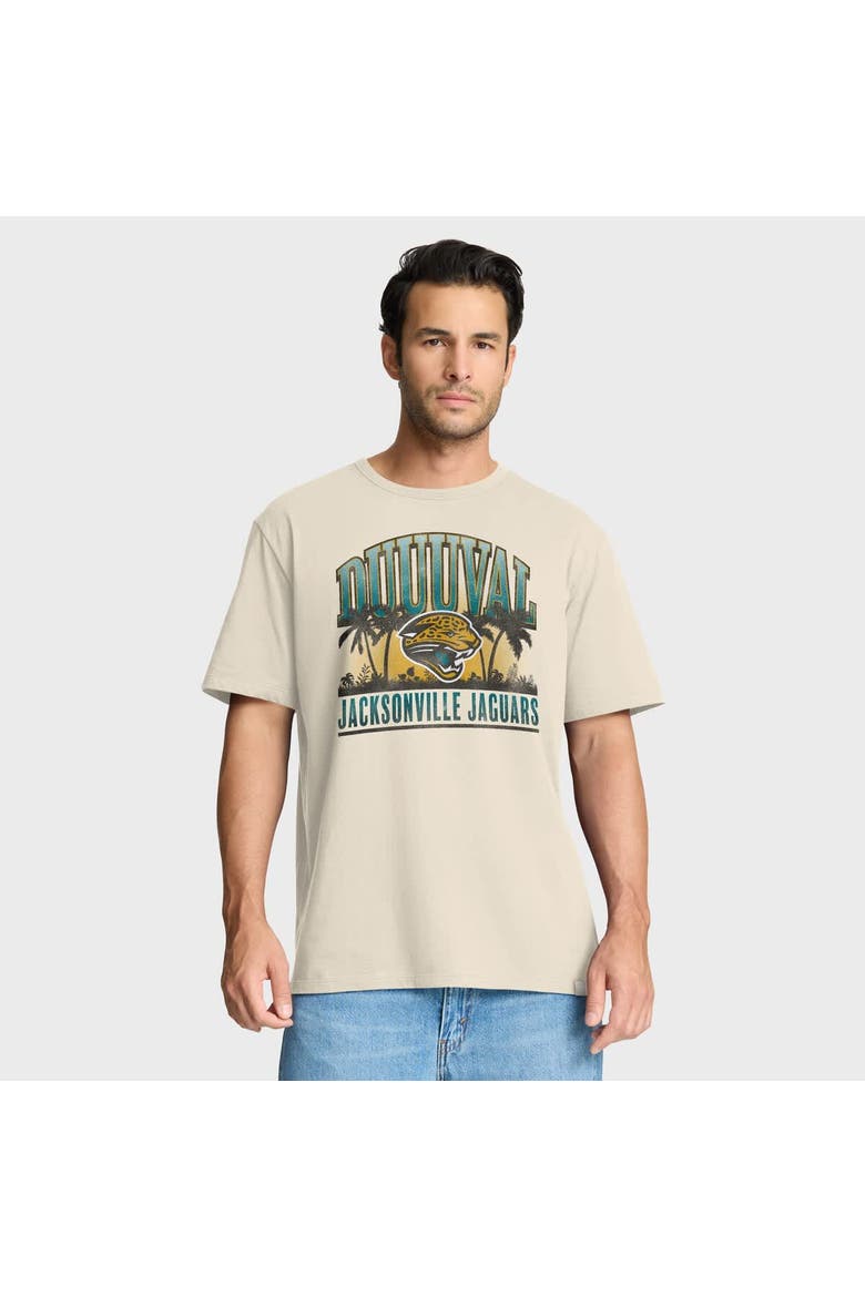 Men's Fanatics Cream Jacksonville Jaguars Team Archives T-Shirt, Main, color, Cream