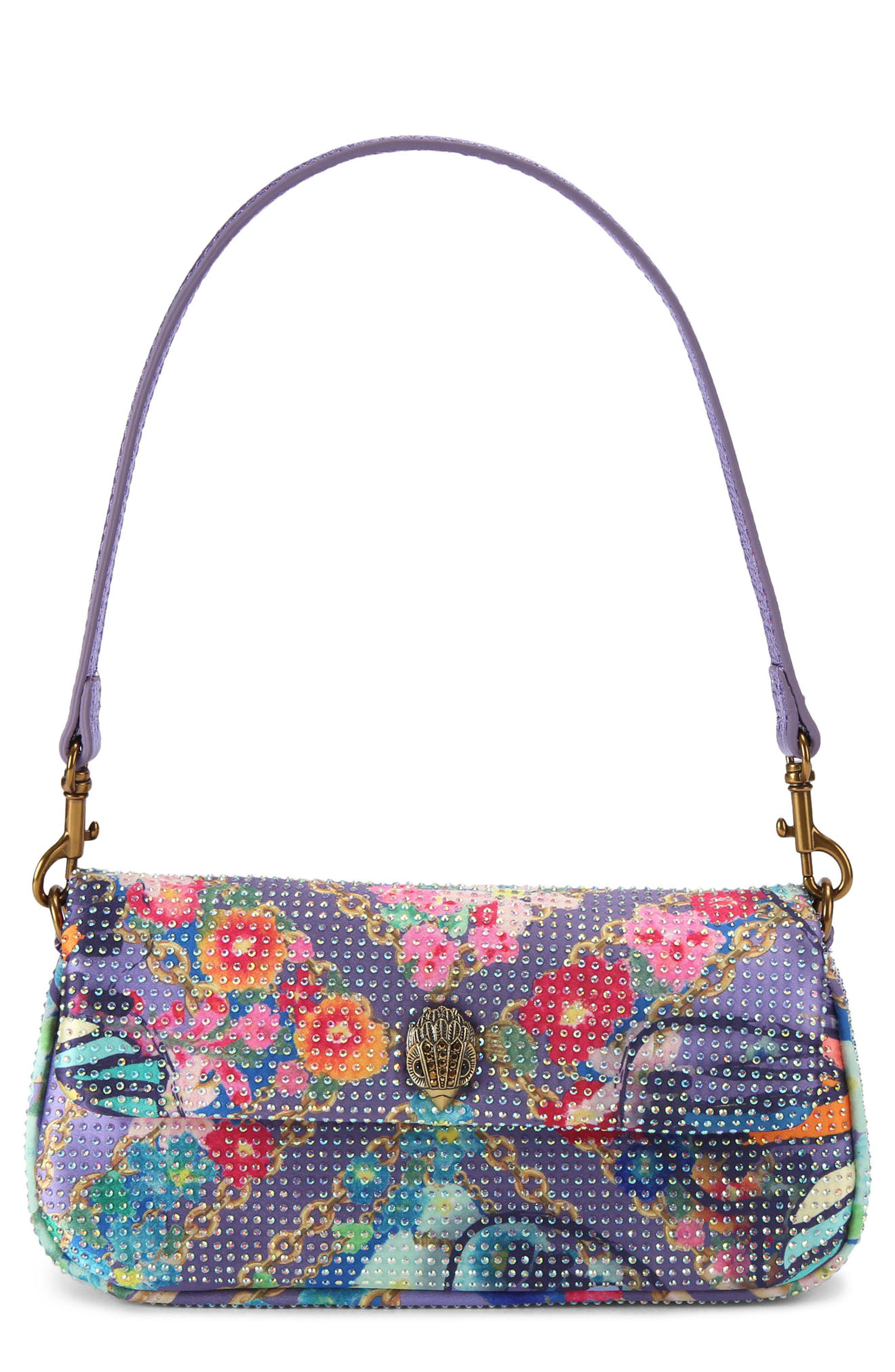 Kurt Geiger London Pickle Shoulder Bag, Main, color, Lilac