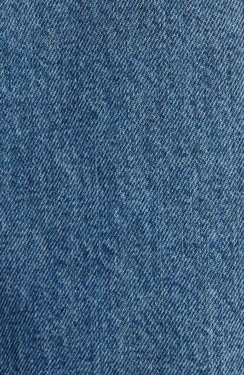 Balenciaga Wide Leg Crop Jeans, Alternate, color,