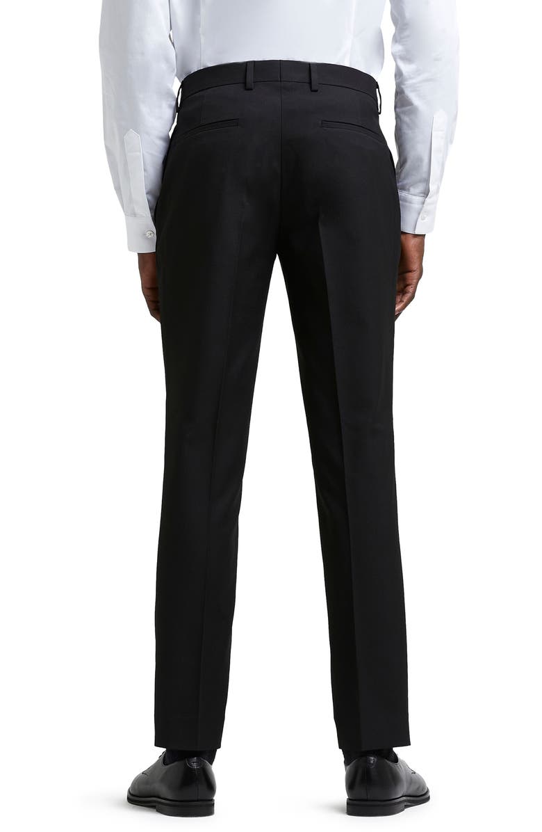 River Island Skinny Fit Twill Dress Pants, Alternate, color,