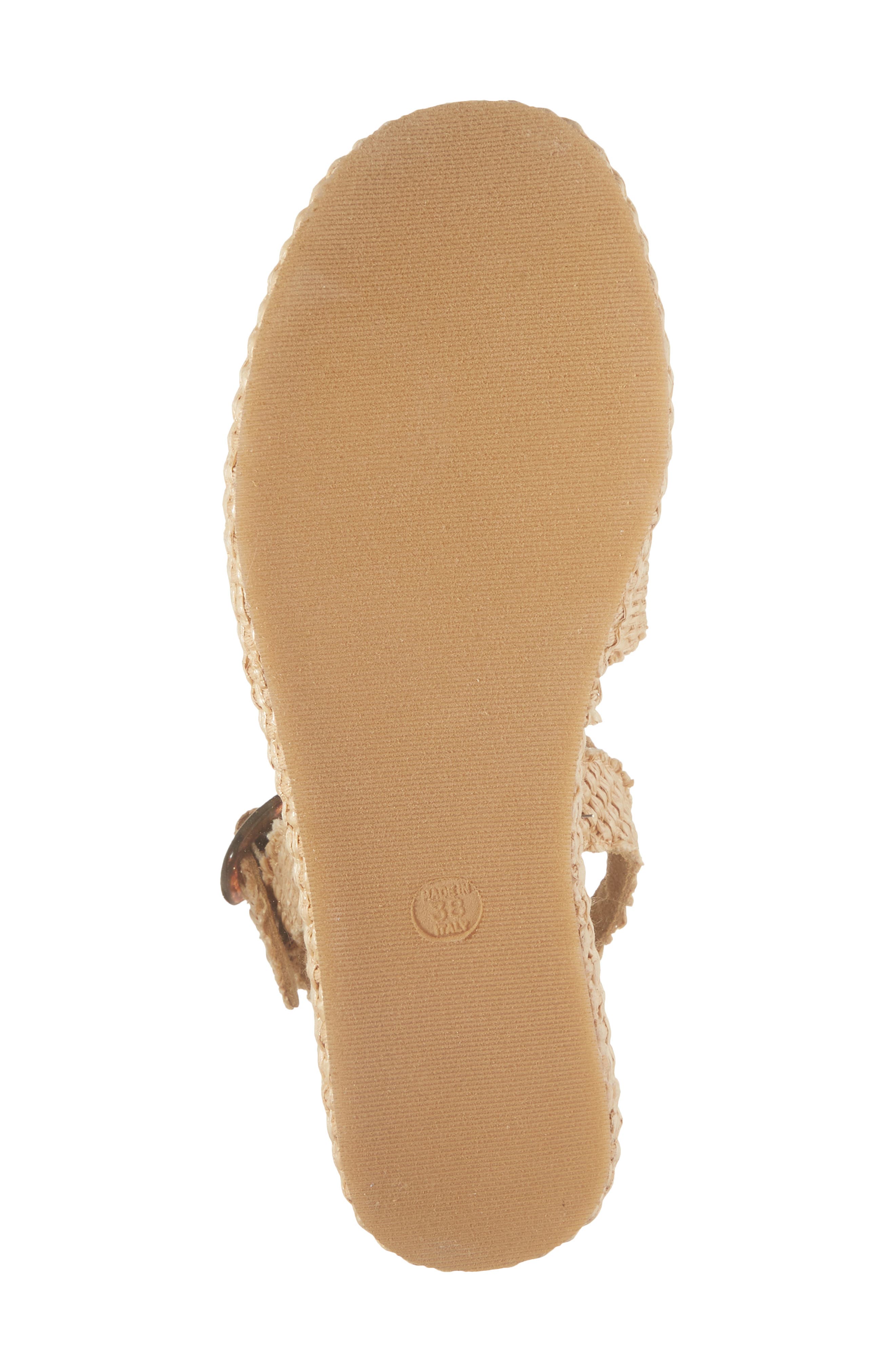 Chocolat Blu Jace Platform Wedge, Alternate, color, Natural Raffia