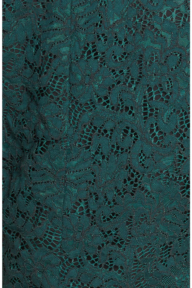Lace Romper, Alternate, color, GREEN BOTANICAL
