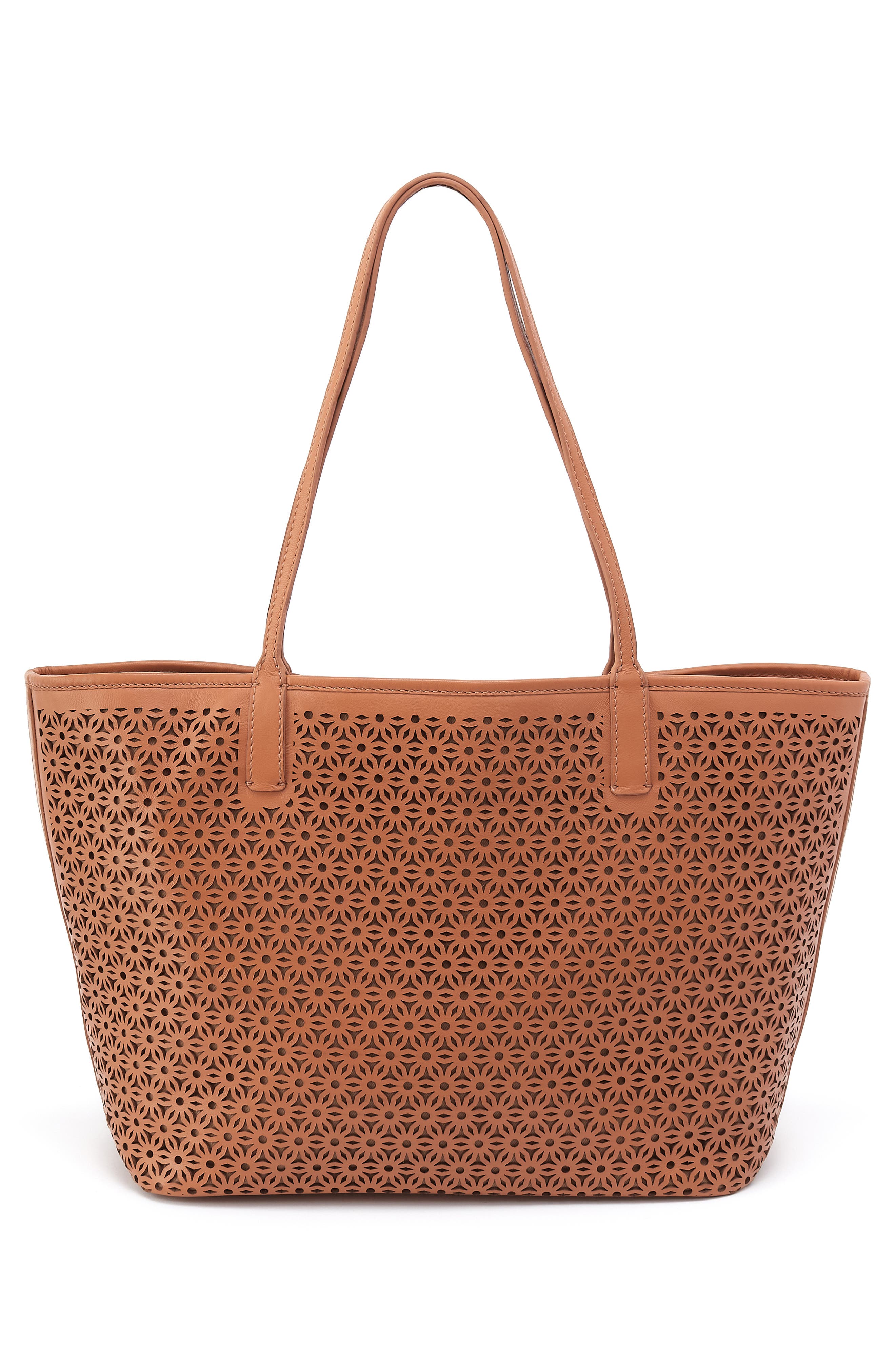 All That Leather Tote, Alternate, color, CANYON PETAL