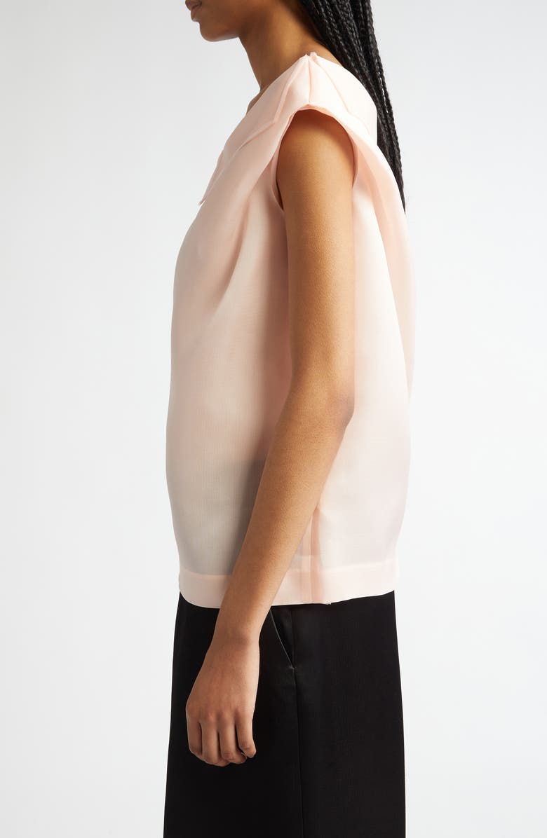 Khaite Selly Silk Gazar Top, Alternate, color,