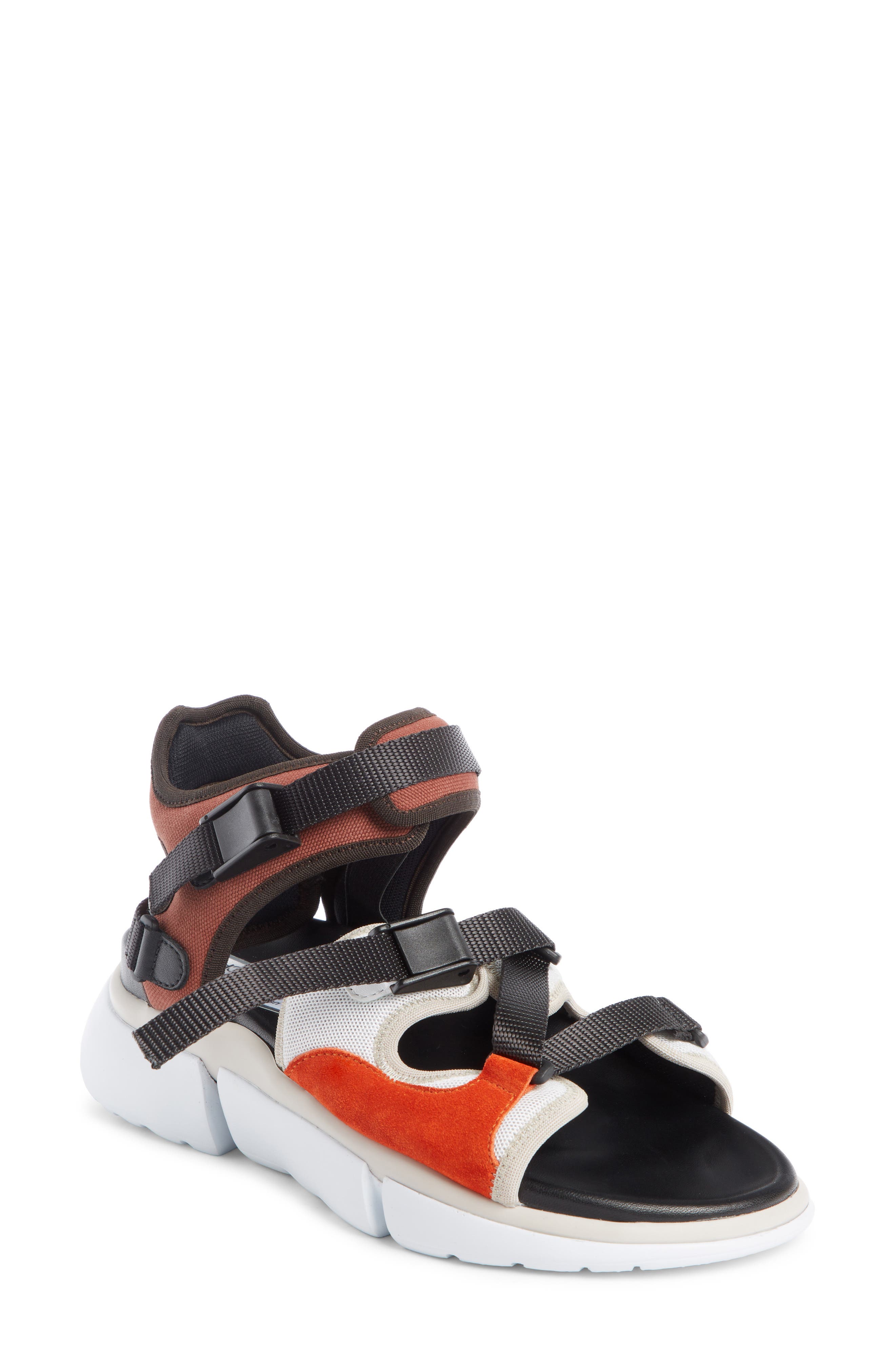 Sonnie Sporty Sandal, Main, color, SEPIA BROWN